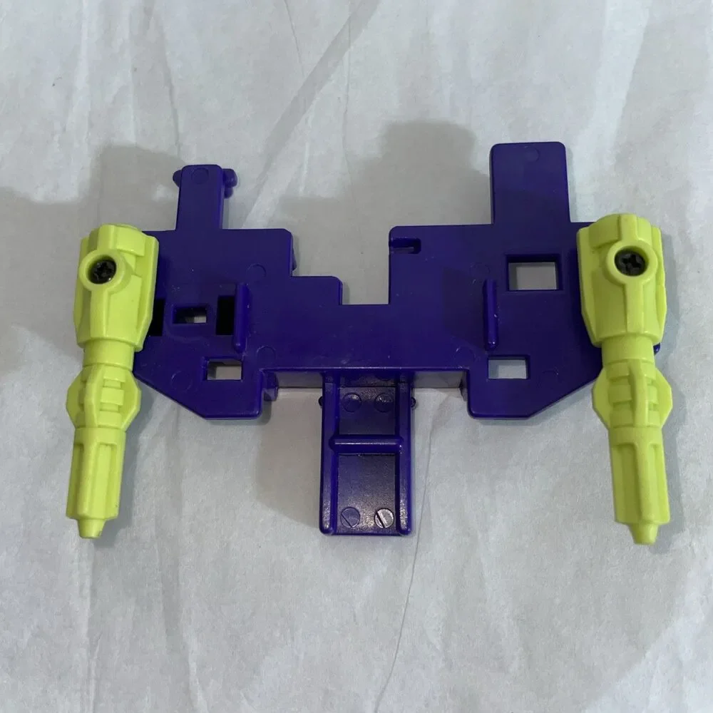 Vintage 1985 G1 Transformers Constructicon Devastator Purple Accessories Lot EUC